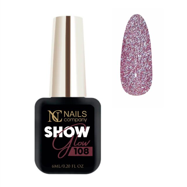 UV Nail Polish -SHOW GLOW NO. 108 6ml |  Flash Effect #153