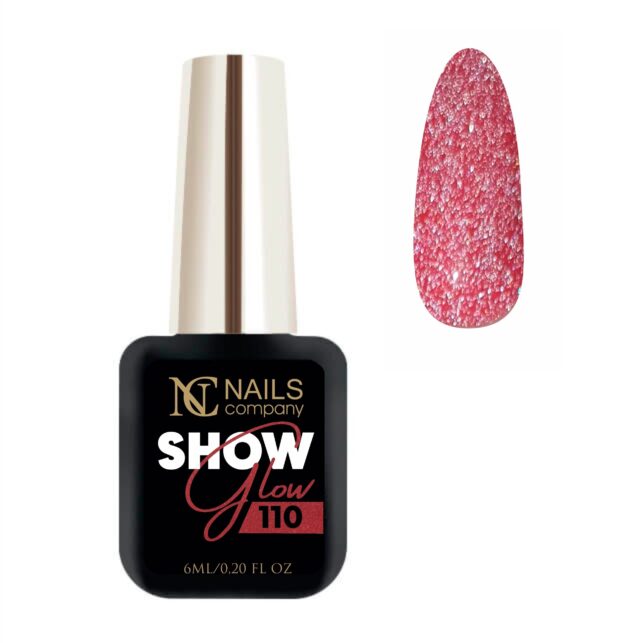 UV Nail Polish -SHOW GLOW NO. 110 6ml  | Flas Effect #155