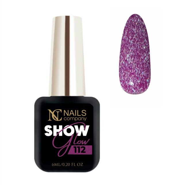 Gel Nail Polish -SHOW GLOW NO. 112 6ml  | Flash Effect #158