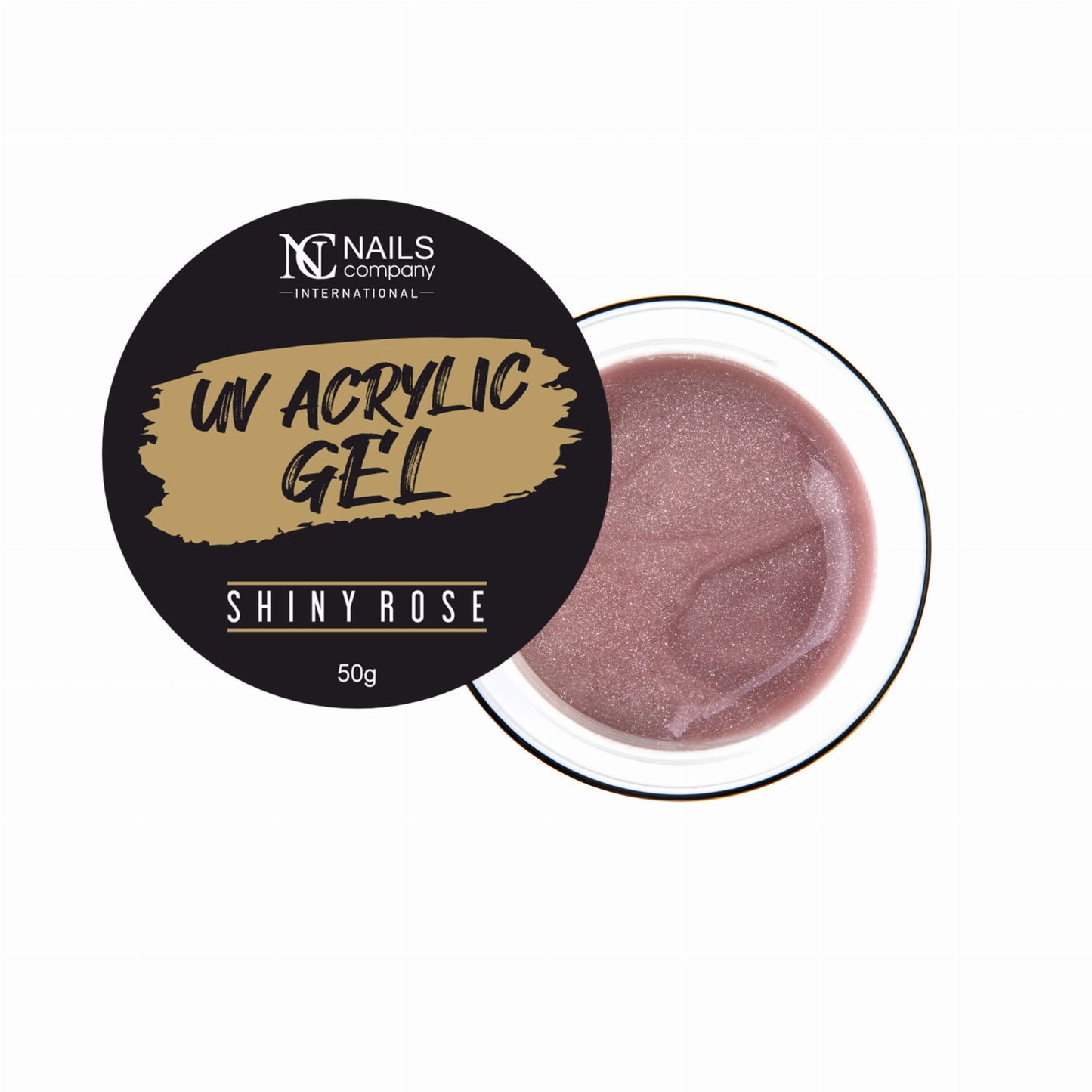 UV ACRYLIC GEL – SHINY ROSE 50g