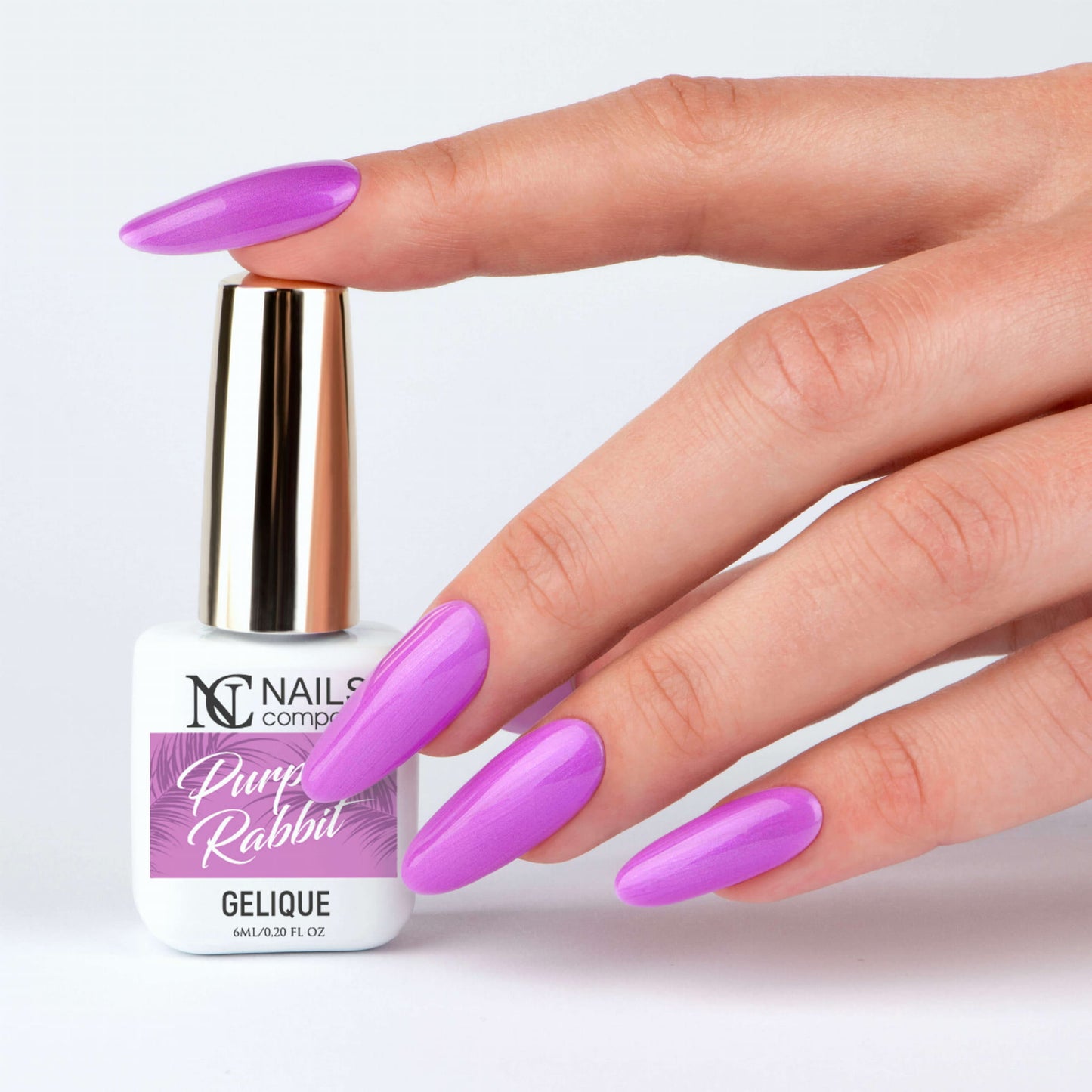 UV Nail Polish - Purple  Rabbit 6ml | Wonderland #307