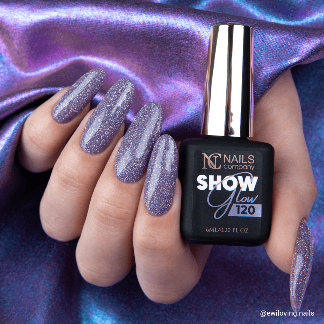 Gel Nail Polish - SHOW GLOW NO. 120 6ml  | Flash Effect #166