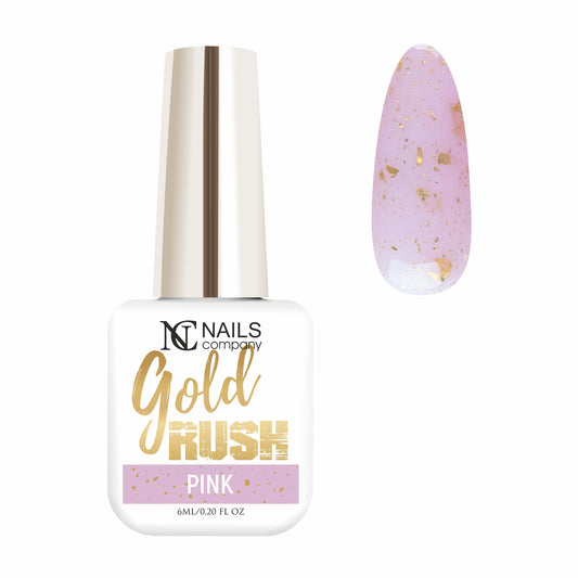 UV Nail Polish - Pink 6ml | Gold Rush #185