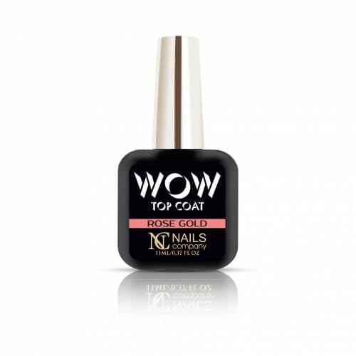 WOW TOP COAT - ROSE GOLD 11ml